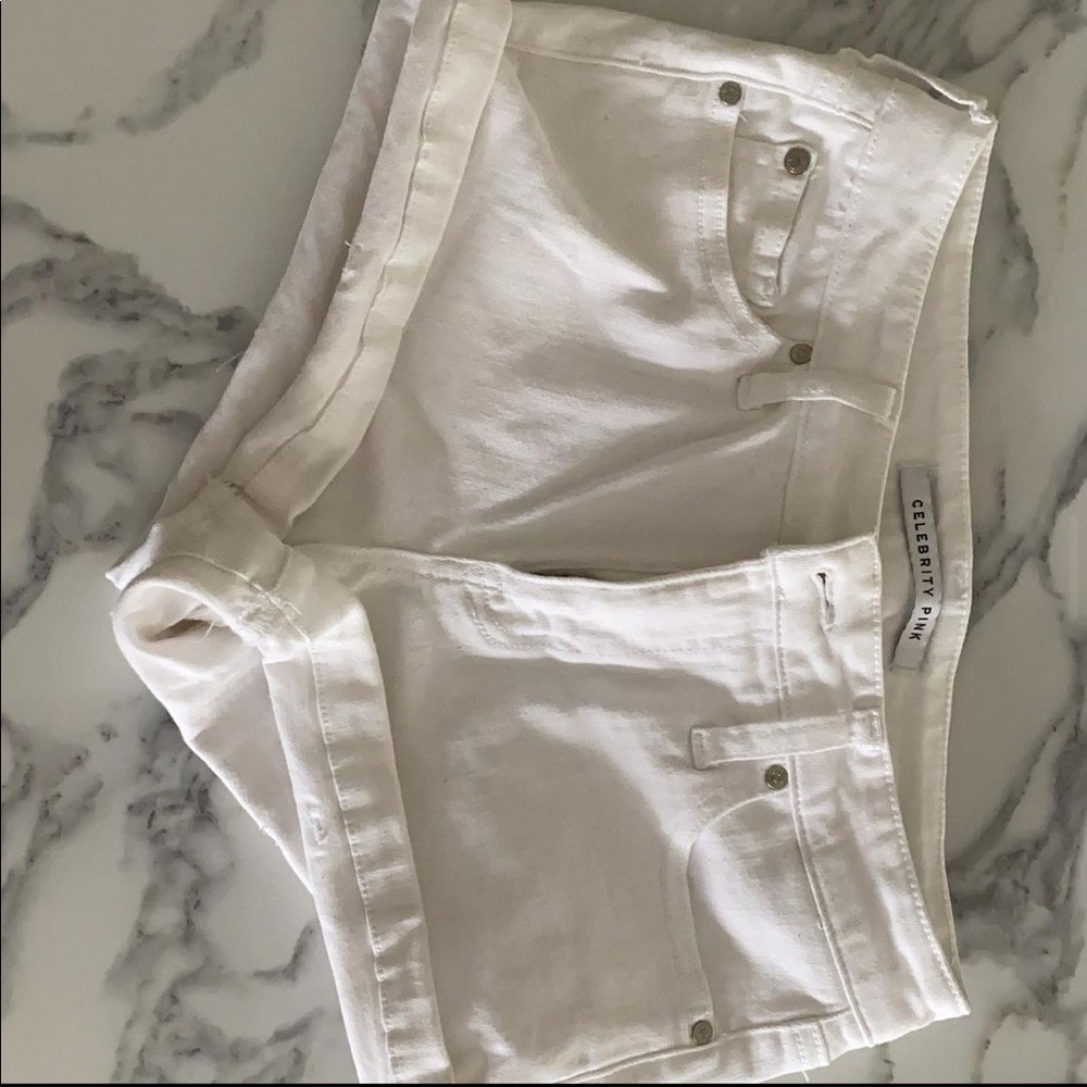White shorts